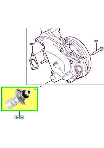 Land Rover Sport Lr4 Range Rover Su Hortumu Için Motor Yağı Soğutucu Giriş Konnektörü Alüminyum LR028136 LR011997 (Yurt Dışından) fırsatları