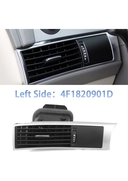 Audi A6 S6 C6 Rs6 2006-2011 Sol Lhd Için Araba Ön Klima Havalandırma Outlet Havalandırmaları 4F1820901D (Yurt Dışından) modelleri