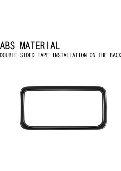 Mazda Cx-60 2022-2023 Rhd Araç Aksesuarları Için Araba Parlatıcı Siyah Arka Klima Havalandırma Trim Çerçeve (Yurt Dışından) fiyatları