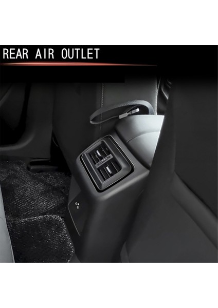 Mazda Cx-60 2022-2023 Rhd Araç Aksesuarları Için Araba Parlatıcı Siyah Arka Klima Havalandırma Trim Çerçeve (Yurt Dışından) indirimleri