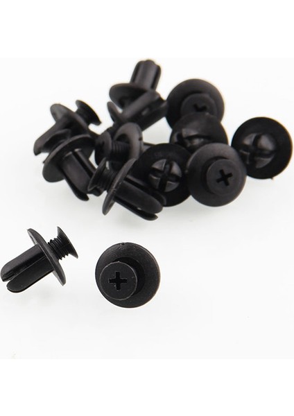 120 x 8mm Araba Deliği Plastik Perçinler Bağlantı Elemanı Tampon Itme Pimi Klips Klips (Yurt Dışından) fiyatları