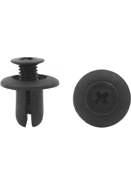 120 x 8mm Araba Deliği Plastik Perçinler Bağlantı Elemanı Tampon Itme Pimi Klips Klips (Yurt Dışından) fırsatları