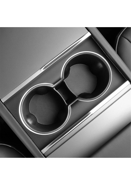 Tesla Için Araba Kupası Tutucu Aksesuarları Model Y Juniper/launch 2025 Merkez Konsol Su Kupası Tutucu Içecekler Depolama Çantası (Yurt Dışından) fırsatları