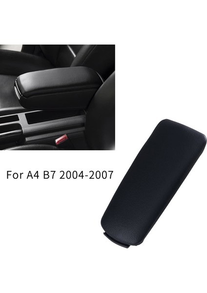 Deri Koltuk Merkezi Kutu Konsolu Kapak Fit For-Audi A4 B7 2004-2007 (Siyah) (Yurt Dışından) fiyatları