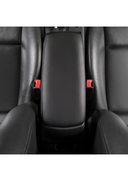 Deri Koltuk Merkezi Kutu Konsolu Kapak Fit For-Audi A4 B7 2004-2007 (Siyah) (Yurt Dışından) fırsatları