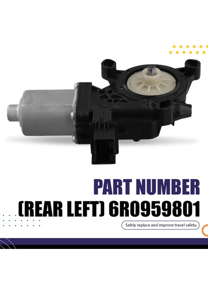 Vw Polo Için 2011-2018 Araba Penceresi Asansör Motor Penceresi Cam Kaldırıcı Motor 6R0959801 Ön Sol (Yurt Dışından) indirimleri