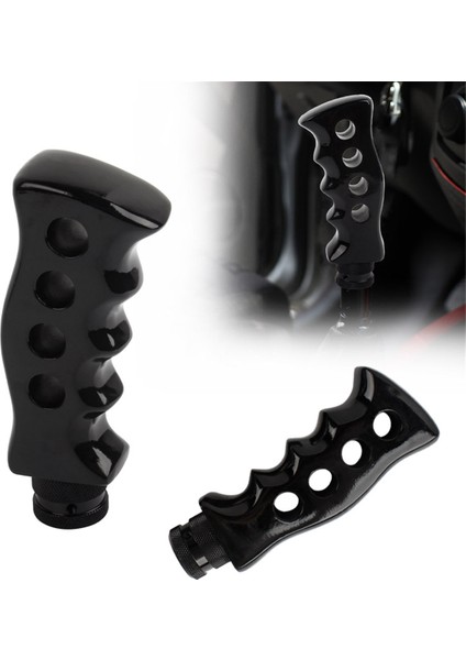 Araba Manuel Dişli Vardiya Uç Kiti, Bıçak Kavrama Tutucu Vardiya Düğmesi, Evrensel Otomatik Vardiya Düğmesi Aksesuarları, Siyah (Yurt Dışından) fırsatları