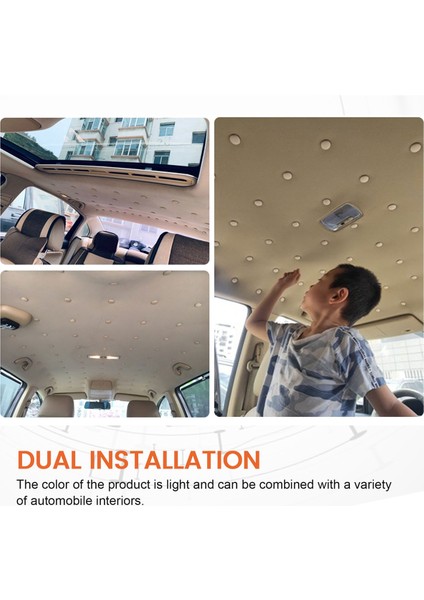 30PCS Araba Tavan Bezi Sabitleme Vidalı Araba Çatı Sabit Toka Snap Perçinler Tutucu Otomotiv Tavan Döşemesi Onarım Düğmesi Bej (Yurt Dışından) indirimleri