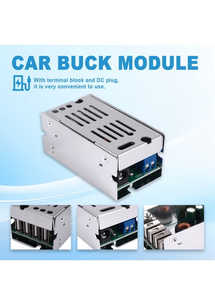 USB Araba Hızlı Şarj Cihazı Buck Modülü 24V/12V - 5V 5A 4 Port USB Dönüştürücü Fortruck Bus Güç Tüm Kayıt Kayıcı Telefon (Yurt Dışından) indirimleri