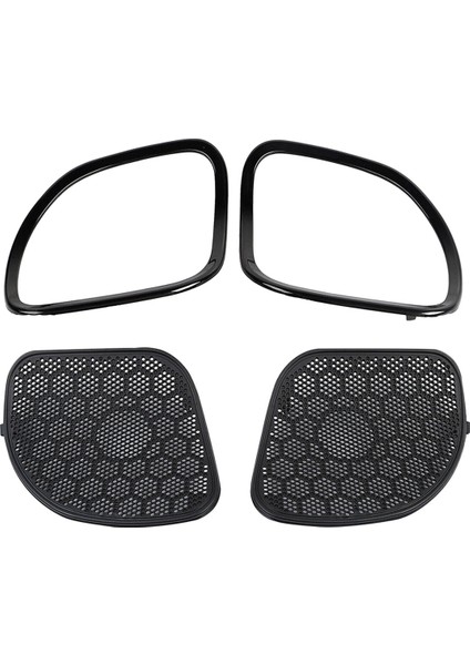 Ön Kaplama Hoparlör Mesh Izgara Harley Road Glide Fltrxs 15-Up Için Trim Kapakları (Yurt Dışından) fırsatları