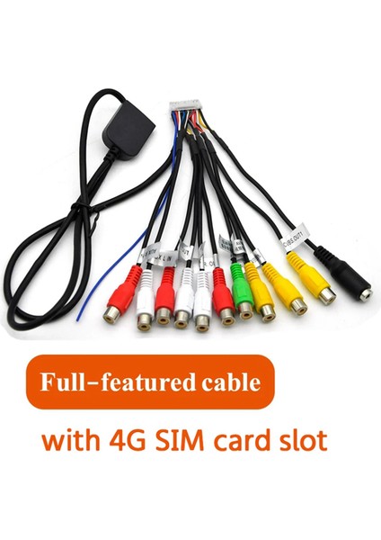 Araç Stereo Radyo Rca Çıkış Kablo Tel Aux-In Adaptör Subwoofer/amplifikatör 3.5mm Dişi 20PINS Kablo Demet Başlık Birimi Carplay (Yurt Dışından) fırsatları