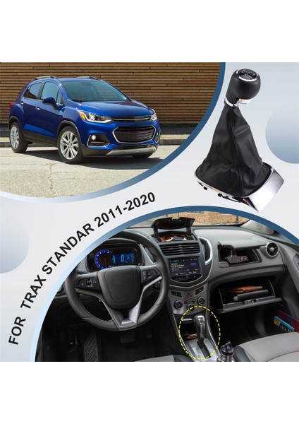 Chevrolet Trax Standar 2011-2020 Dişli Vardiya Kolu Için Toz Kapağı ile R5 Hızlı Dişli Vites Knob Kol Yürilanı (Yurt Dışından) indirimleri