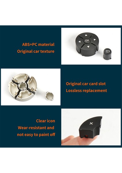 Araç Direksiyon Simidi Anahtarı Kapak Trim Kontrol Düğmesi Mercedes Benz C-Serisi W204 W212 A2048210451 A2048210351 B (Yurt Dışından) indirimleri