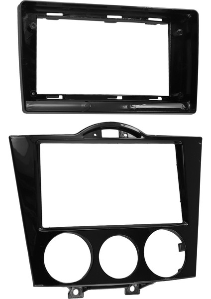 9 Inç 2din Fasya Paneli Radyo Android Mp5 Gps Oynatıcı Çerçeve Başı Birim Mazda Rx-8 2003-2008 Için Stereo Çizgi Kapağı (Yurt Dışından)