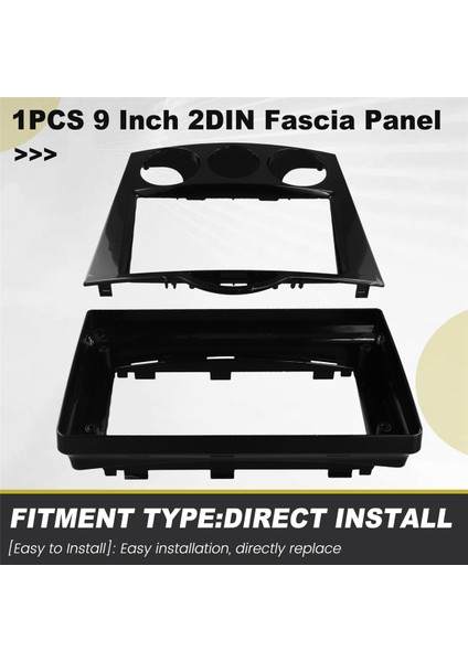 9 Inç 2din Fasya Paneli Radyo Android Mp5 Gps Oynatıcı Çerçeve Başı Birim Mazda Rx-8 2003-2008 Için Stereo Çizgi Kapağı (Yurt Dışından) fırsatları