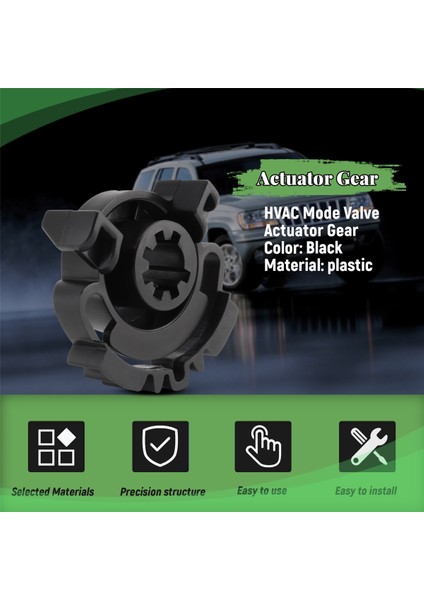 2011-2017 Için Dodge Durango Jeep Grand Cherokee Heat &amp; Ac Actuator Gear 68214880AA (Yurt Dışından) indirimleri