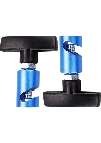 Asansör Destek Kelepçesi Sütun Kelepçesi Destek Bagajları ve 3/8 Inç (10 Mm) Çapına (2 Paket) Kadar Gövdeler Için Braketler (Yurt Dışından)