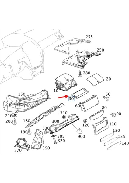 Araba Merkezi Ekran Braketi 2046160068 2046160168 Mercedes Benz C Sınıfı W204 2007-2010 Ekran Conta Braketi (Yurt Dışından) indirimleri