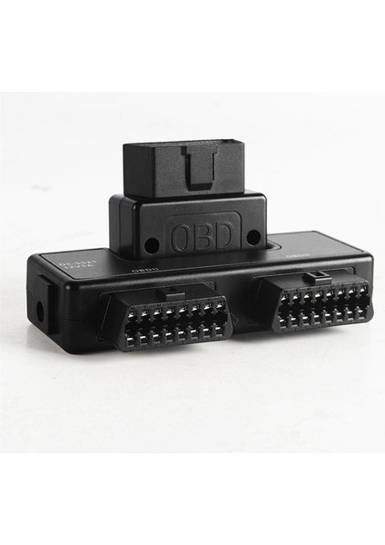 Obd2 One Iki Adaptör Teline Bölünmüş 16 Pin 16 Çekirdek Obd Genişletme Kablo Konnektörü Adaptör Kablosu Evrensel DC5521 (Yurt Dışından) fırsatları