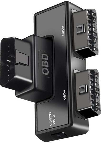 Obd2 One Iki Adaptör Teline Bölünmüş 16 Pin 16 Çekirdek Obd Genişletme Kablo Konnektörü Adaptör Kablosu Evrensel DC5521 (Yurt Dışından) indirimleri