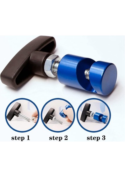 Asansör Destek Kelepçesi Sütun Kelepçesi Destek Bagajları ve 3/8 Inç (10 Mm) Çapına (2 Paket) Kadar Gövdeler Için Braketler (Yurt Dışından) modelleri