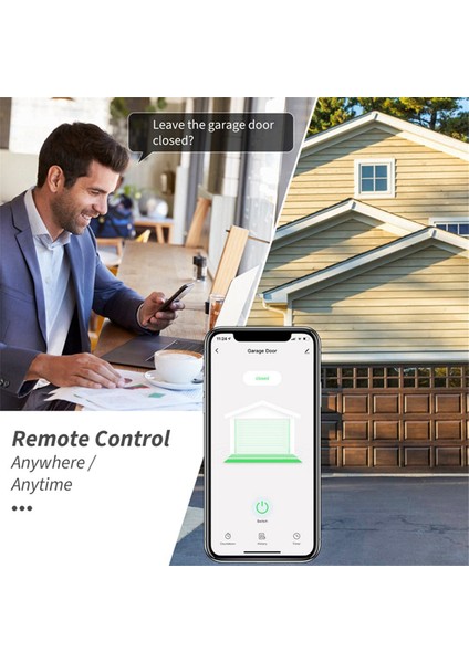 Tuya Garaj Kapı Denetleyicisi Akıllı Ev Wifi Kapı Açıcı Alexa ile Otomatik Çalışma Ev Ses Kontrol Uygulaması Eu Fiş (Yurt Dışından) indirimleri