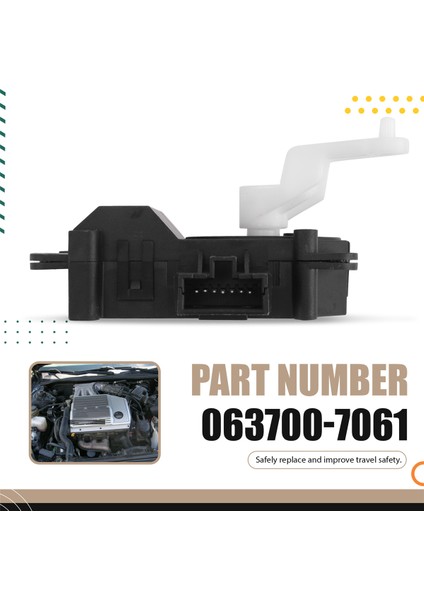 063700-7061 Araba Isıtıcı Kontrol Damper Servo Aktüatör Motoru Lexus RX300 1999-2003 6 Coll 3.0l 0637007061 (Yurt Dışından) indirimleri