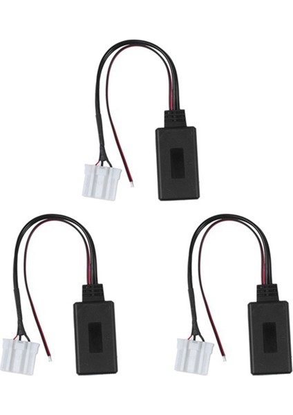3pcs Araba Kablosuz Bluetooth Modülü Müzik Adaptörü Aux Mazda 2 Için Audio Kablosu 2 3 5 6 Mx5 Rx8 (Yurt Dışından)