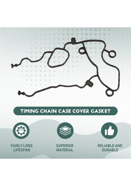 Dodge Ram Chrysler Jeep 3.6l Motor Için Yeni Zamanlama Zinciri Kılıfı Kapak Contası 68228480AA (Yurt Dışından) fırsatları