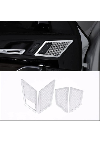 Bmw X1 U11 2023-2025 Için Araba Hoparlör Kapağı Döşeme Içi Hoparlör Örgü Kapağı Kaplama Döşeme Iç Aksesuarları (Yurt Dışından) fiyatları
