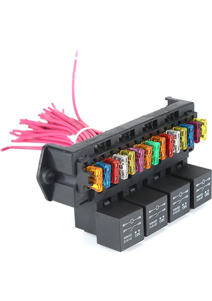 Araba Sigorta Kutusu 15 Devre Sigorta Kutusu Sigorta Tutucu Araç Malzemeleri (Yurt Dışından)