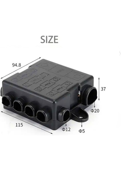 Mega ve Mıdı Sigortası Için Ağır Hizmet Güç Dağıtım Sigorta Kutusu Blok Araba Teknesi Otomatik Voltaj Regülatörleri (Yurt Dışından) indirimleri