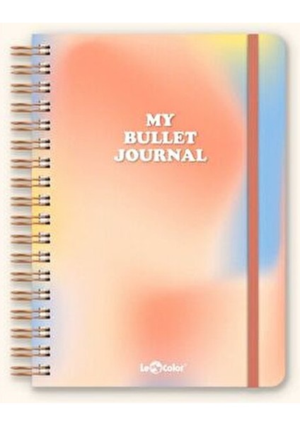 Noktalı Bullet Journal Pro Defter Aura A5 192 Sayfa Bakır Renkli Spiral Kapaklı indirimleri