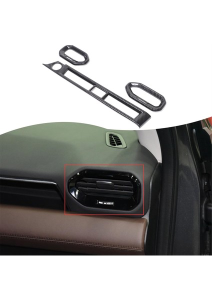 Honda Pilot 2023 2024 Aksesuarlar Için Orta Konsol Konsolu Hastalık Ana Çerçeve Çerçevesi Karbon Fiber (Yurt Dışından) indirimleri