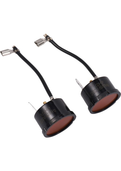 2pcs 1/2hp 375W Buzdolabı Termal Aşırı Yük Koruyucusu Kompresör Değiştirme Mini Buzdolabı, Şarap Merkezi Için Yedek Parça (Yurt Dışından)