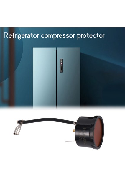 2pcs 1/2hp 375W Buzdolabı Termal Aşırı Yük Koruyucusu Kompresör Değiştirme Mini Buzdolabı, Şarap Merkezi Için Yedek Parça (Yurt Dışından) fiyatları