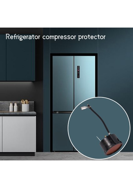 2pcs 1/2hp 375W Buzdolabı Termal Aşırı Yük Koruyucusu Kompresör Değiştirme Mini Buzdolabı, Şarap Merkezi Için Yedek Parça (Yurt Dışından) indirimleri