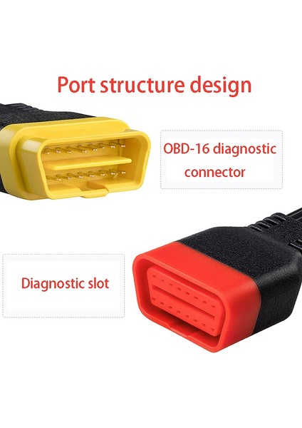 Yeni Obd2 Obd2 Uzatma Kablosu Konnektörü X431 V/easydiag 3.0/mdıag/golo Ana 16PIN Male Tome Kablolu 36CM (Yurt Dışından) indirimleri