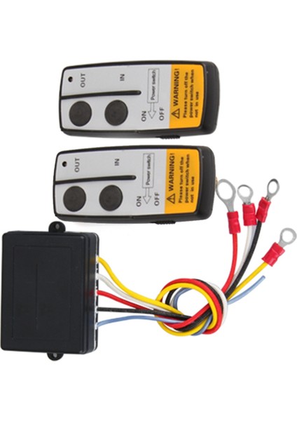 Kamyon Atv Alıcı Modülü Verici Elektrik Anahtarı Denetleyicisi Için 12V Evrensel Kablosuz Vinç Elektrikli Uzaktan Kumanda (Yurt Dışından) indirimleri