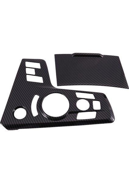 2pcs Karbon Fiber Otomobil Merkezi Konsol Dişli Vites Paneli Kapak Çerçevesi Çıkartma Kıa Sportage Nq5 2022 (Yurt Dışından) fiyatları