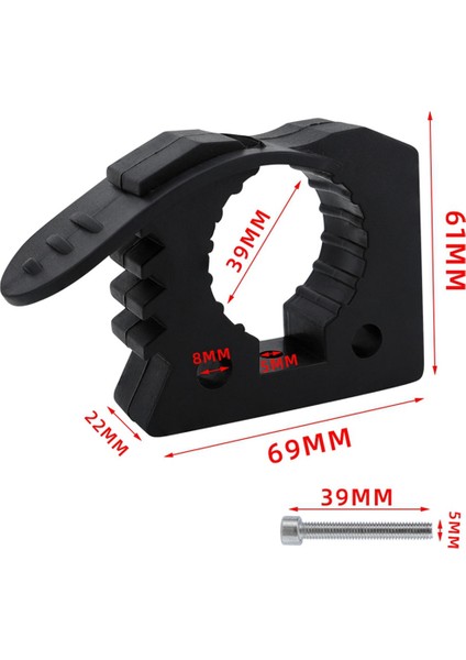 3-4cm Boru Sabitleme Kelepçesi Için Kurulum Kitine Sahip Evrensel Hızlı Kurulum Kelepçesi (Yurt Dışından) modelleri