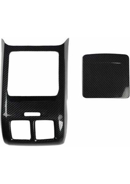 Karbon Fiber Arka Hava Çıkış Havalandırma Trim Koruma Kapağı Golf Için Anti-Hick Panel 6 MK6-2008-2012 (Yurt Dışından)