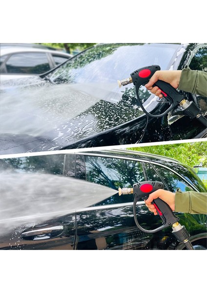 4500PSI&#39;YE Kadar Olan M22 Giriş 14MM ile Basınçlı Yıkama Döner Tabancası - 3/8 Inç Hızlı Bağlantı, Basınçlı Yıkama Köpük Topu ile (Yurt Dışından) fırsatları