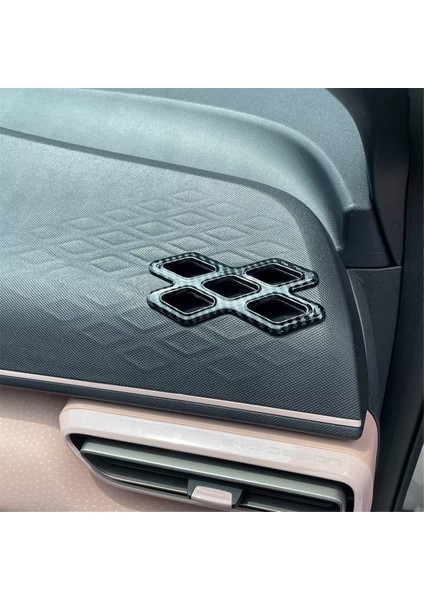 2pcs Yan Gösterge Tablosu Hava Havalandırma Kapağı Dekoru Byd Dolphin Mini/byd Seagull Için (Yurt Dışından)