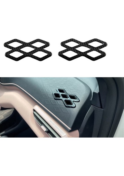 2pcs Yan Gösterge Tablosu Hava Havalandırma Kapağı Dekoru Byd Dolphin Mini/byd Seagull Için (Yurt Dışından) indirimleri