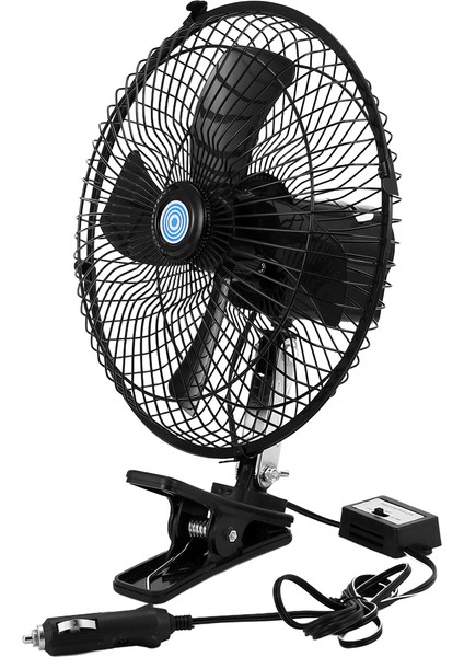 10 Inç 12V Araç Elektrik Fanı Ayarlanabilir Hızlı Salınan Soğutma Fanları Klipli Ev Seyahat Araba Kamyonu (Yurt Dışından) modelleri