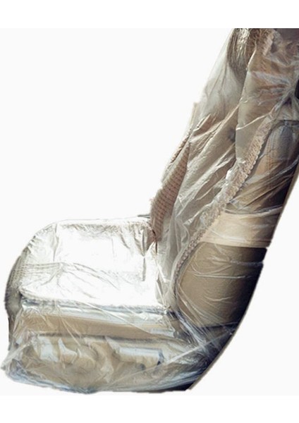 50PCS/SET Otomotiv Plastik Koltuk Aracı Bakımı Güzellik Tek Kullanımlık Otomotiv Araba Koltuk Kapağı Tozu ve Kir (Yurt Dışından) modelleri