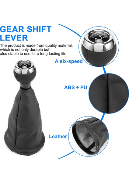 Araba 6 Vites Vites Değiştirme Kolu Dişli Vites Vites Değiştirme Mini Cooper Için R55 R56 R57 R58 R59 R60 R61 (Yurt Dışından)