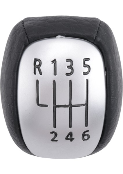 6 Hızlı Araba Vites Değiştirme Knob Pu Deri Kolu Renault/laguna Mk3 2007-2014 Için El Topu El Topu (Yurt Dışından)