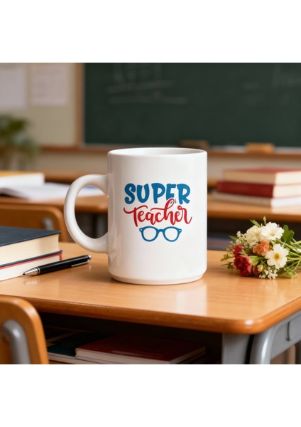 Yıldızlı Pekiyi Kupası Özel Tasarım Beyaz modelleri